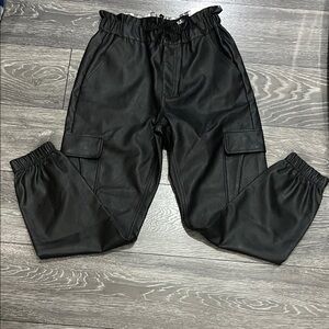 KanCan young Men's Black Cargo Pants